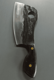 Full Tang Handmade Slicing Cleaver Chef's Knife (Option: Chef knife)